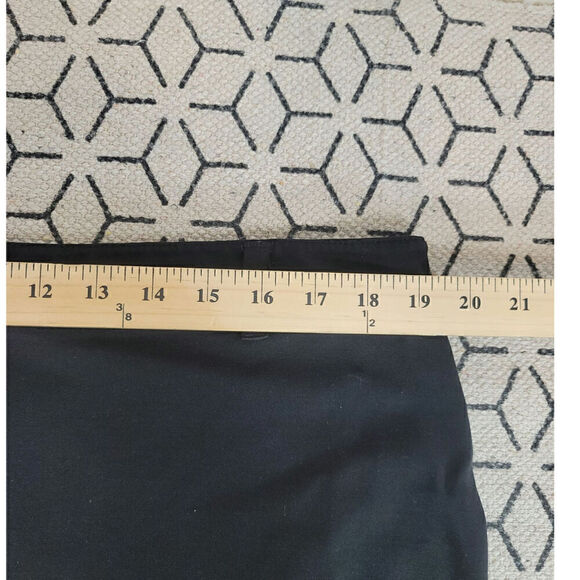 EILEEN FISHER BLACK ZIPPER ANKLE PANTS, SX XL - Picture 12 of 16